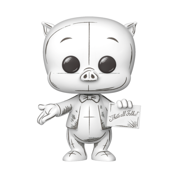 FUNKO POP! Vinyl Figur Animation Looney Tunes Sketched Porky Pig 2012