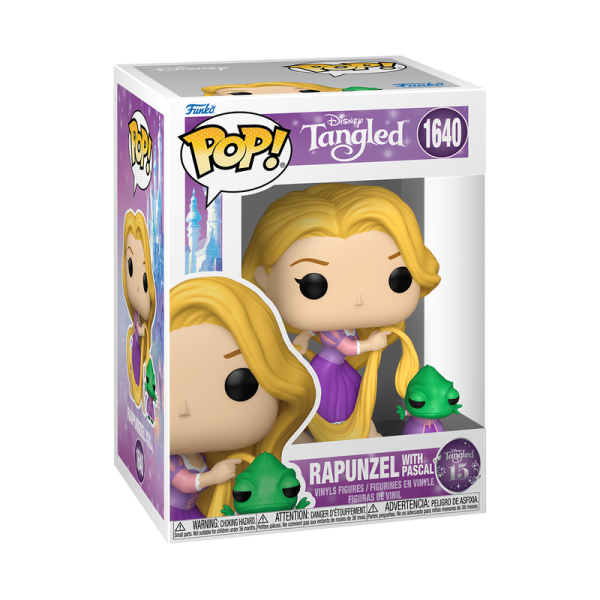 FUNKO POP! Vinyl Figur Disney Rapunzel Neu Verföhnt Tangled Rapunzel with Pascal 1640