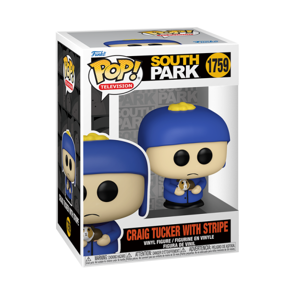 FUNKO POP! Vinyl Figur Television South Park Craig Tucker with Stripe 1759