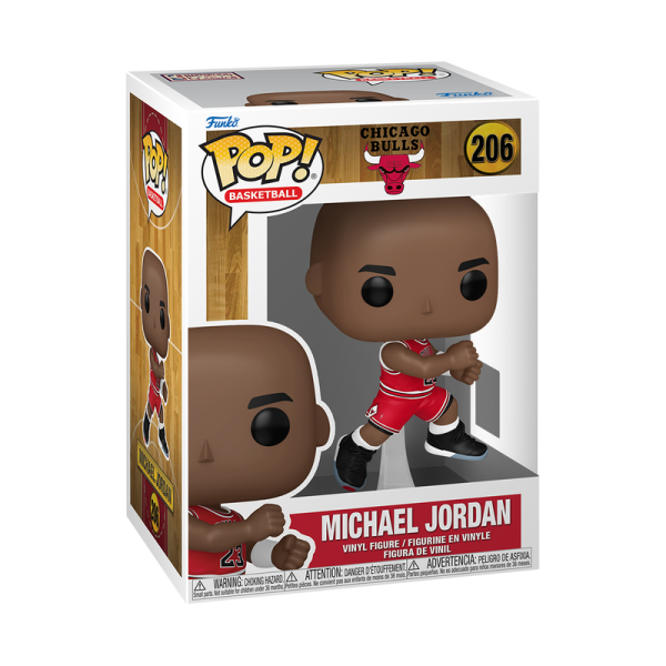 FUNKO POP! Sports Basketball NBA Vinyl Figur Chicago Bulls Michael Jordan(`89) "The Shot" 206