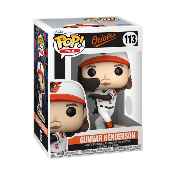 FUNKO POP! Sports Baseball MLB   Baltimore Orioles Gunnar Henderson 113