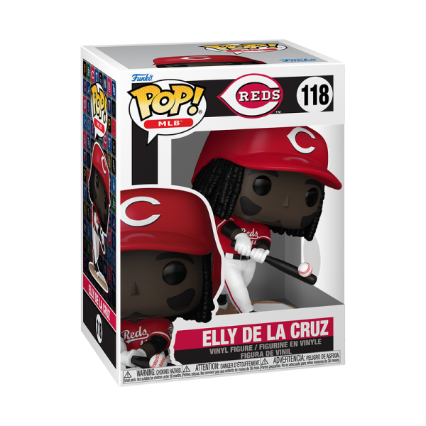 FUNKO POP! Sports Baseball MLB  Cincinnati Reds Elly de la Cruz 118