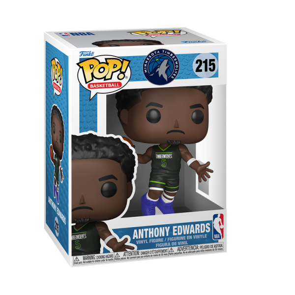 FUNKO POP!  Vinyl Figur NBA Legends: Minnesota Timberwolves - Anthony Edwards 215