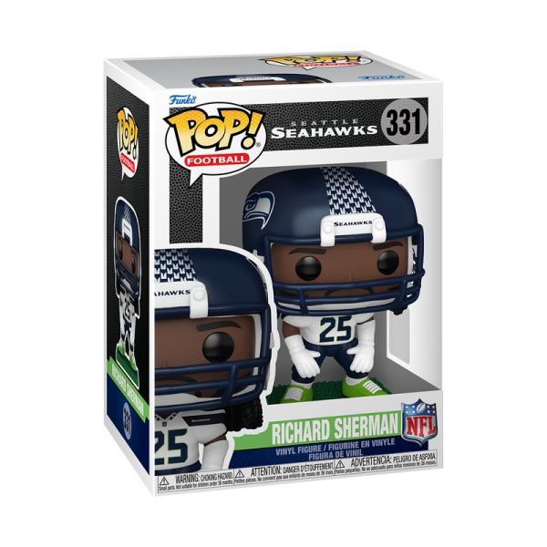 FUNKO POP! Vinyl Figur Sports Football NFL Seattle Seahawks Richard Sherman 331