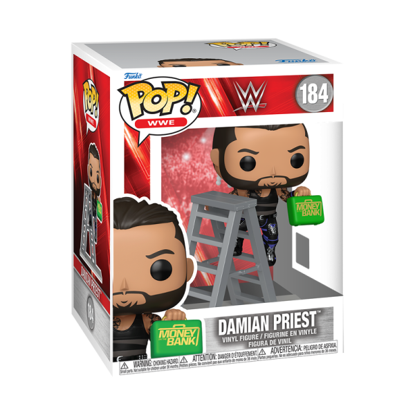 FUNKO POP! Premium Vinyl Figur WWE Damian Priest MITB 184