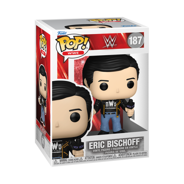 FUNKO POP! Vinyl Figur Sports Wrestling WWE Eric Bischoff nWo 187