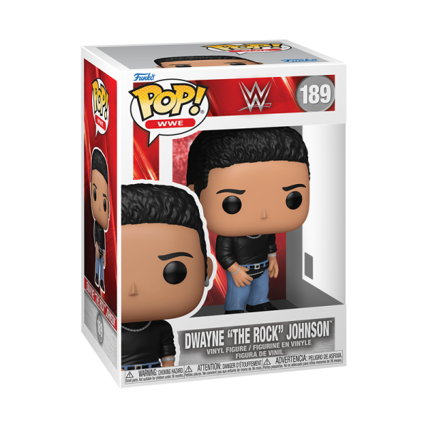 FUNKO POP! Vinyl Figur Sports Wrestling WWE Dwayne The Rock Johnson 189