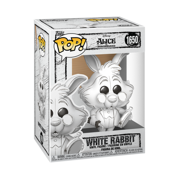 FUNKO POP! Vinyl Figur Disney Sketched Alice in Wonderland White Rabbit 1650