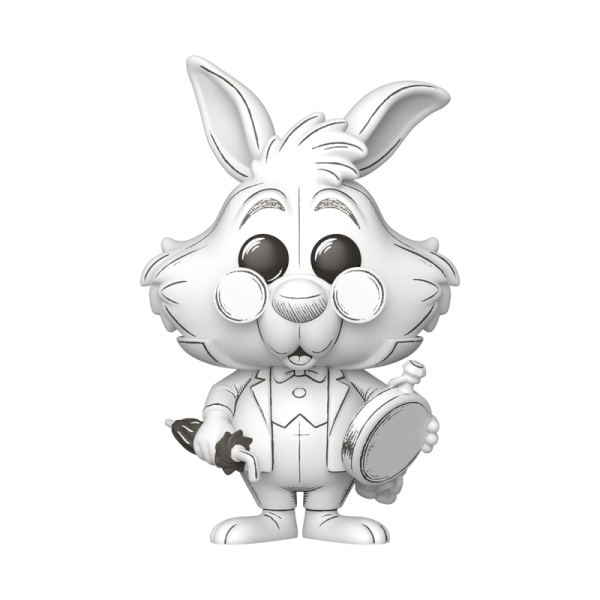 FUNKO POP! Vinyl Figur Disney Sketched Alice in Wonderland White Rabbit 1650