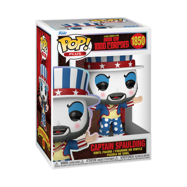 FUNKO POP! Vinyl Figur Movie Haus der 1000 Leichen Captain Spaulding 1850