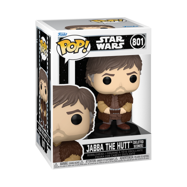 FUNKO POP! Vinyl Figur Star Wars Jabba the Hutt Deleted Scenes 801