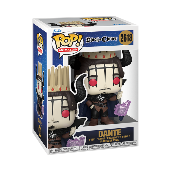 FUNKO POP! Vinyl Figur Animation Black Clover Dante 2618