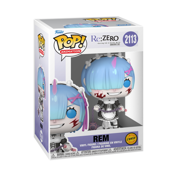 FUNKO POP! Vinyl Figur Animation Re Zero Rem 2113 Chance of Chase