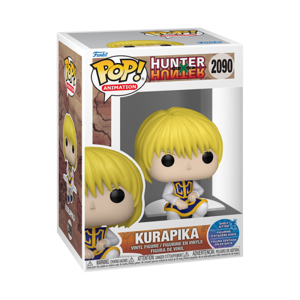FUNKO POP! Vinyl Figur Animation Hunter x Hunter Kurapika Sit 2090