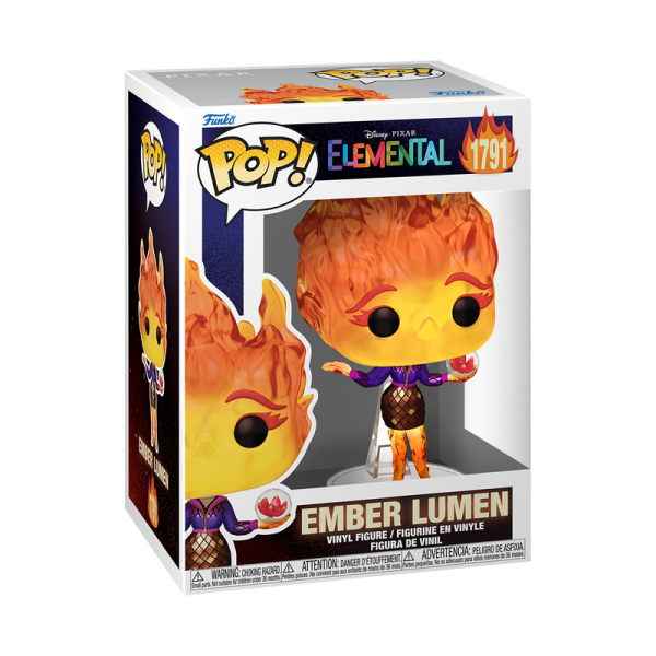 FUNKO POP! Vinyl Figur Disney Pixar Elemental Ember Lumen 1791