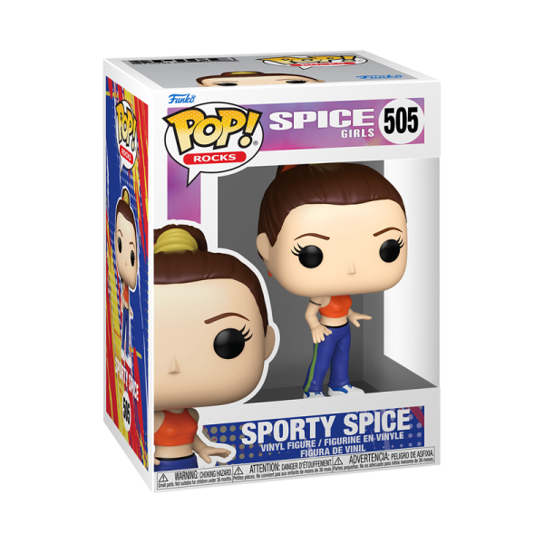 FUNKO POP! Vinyl Figur Music Rocks Spice Girls Sporty Spice 505