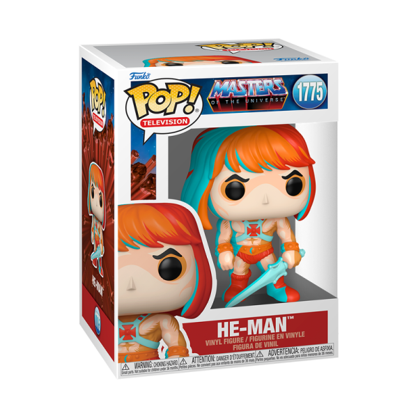 FUNKO POP! Vinyl Figur Animation Masters of the Universe He-Man Comic Deco 1775
