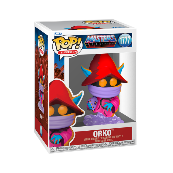 FUNKO POP! Vinyl Figur Animation Masters of the Universe Orko Comic Deco 1777
