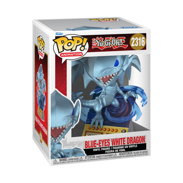 FUNKO POP! Vinyl Figur Premium Animation Yugioh Blue-Eyes White Dragon 2316