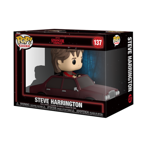 FUNKO POP! Vinyl Figur Television Stranger Things Rides Steve Harrington 137