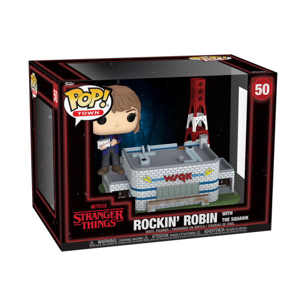 FUNKO POP! Vinyl Figur Television Stranger Things Town Rockin Robin with The Squawk 50
