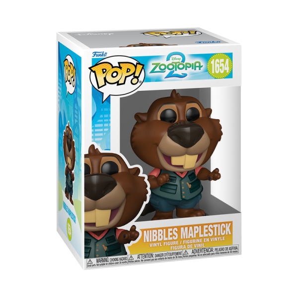 FUNKO POP! Vinyl Figur Disney Zoomania 2 Nibbles Maplestick 1654