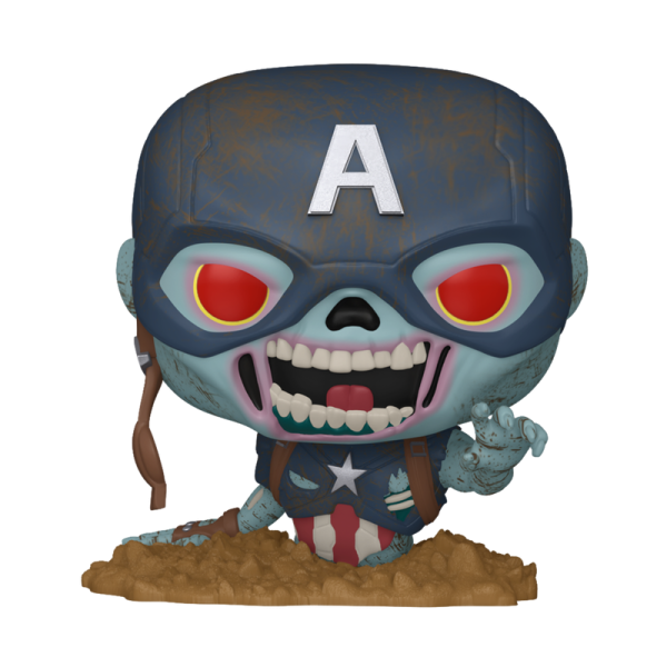 FUNKO POP! Vinyl Figur MARVEL Zombies Zombie Captain America 1554