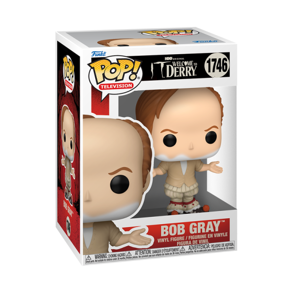 FUNKO POP! Vinyl Figur Movie It Welcome to Derry Bob Gray 1746