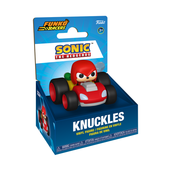 Sonic The Hedgehog Super Racers Diecast Figur Knuckles 5 cm