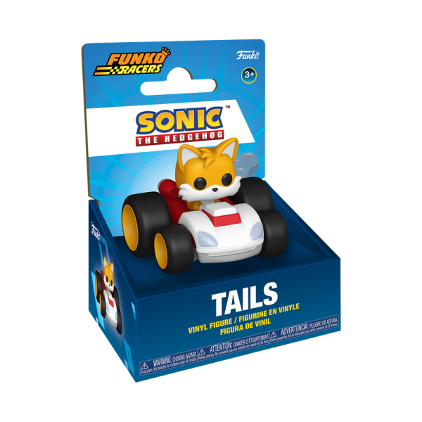 Sonic The Hedgehog Super Racers Diecast Figur Tails 5 cm