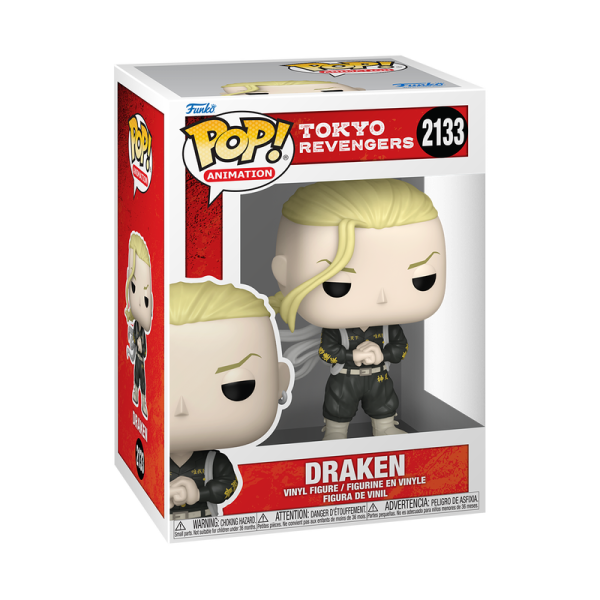 FUNKO POP! Vinyl Figur Animation Tokyo Revengers Draken 2133