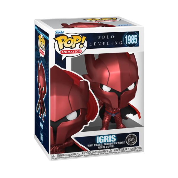 FUNKO POP! Animation Solo Leveling Igris 1985 Chance of Chase