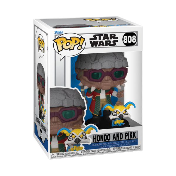 FUNKO POP! Vinyl Figur Star Wars Hondo and Pikk 808