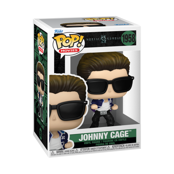 FUNKO POP! Vinyl Figur Movie Mortal Kombat 2 Johnny Cage 1958