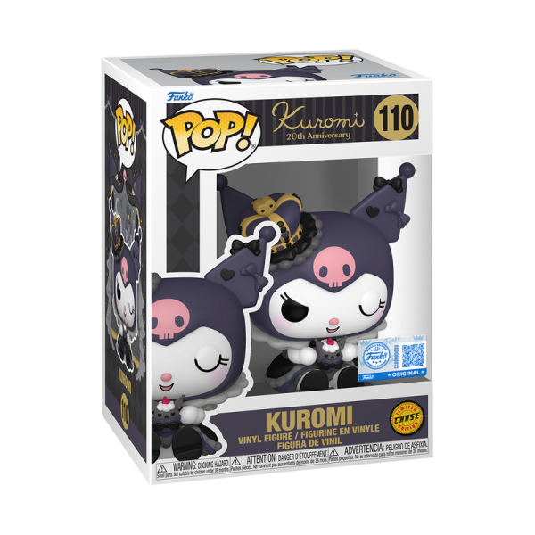 FUNKO POP! Vinyl Figur Hello Kitty and Friends Sanrio Royal Kuromi 110 Special Chance of Chase
