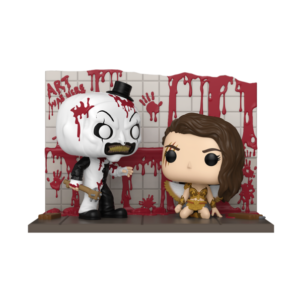 FUNKO POP! Vinyl Figur Movie Moment Terrifier Art vs Sienna 1793 Special