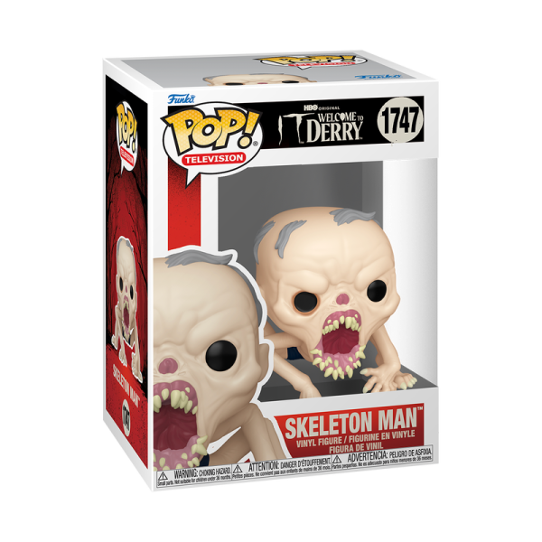FUNKO POP! Vinyl Figur Movie It Welcome to Derry Skeleton Man 1747