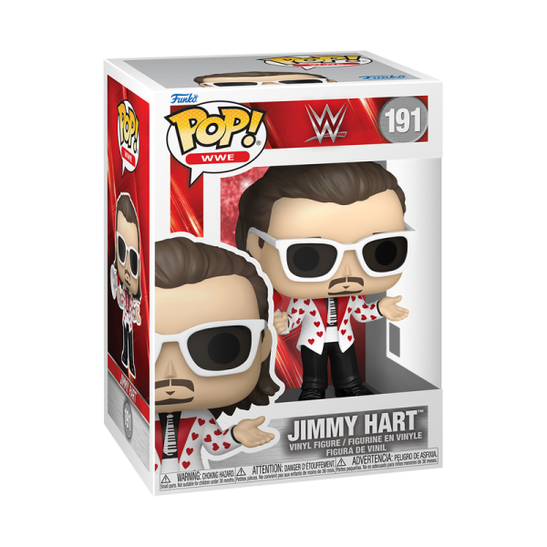 FUNKO POP! Vinyl Figur Sports Wrestling WWE Jimmy Hart 191