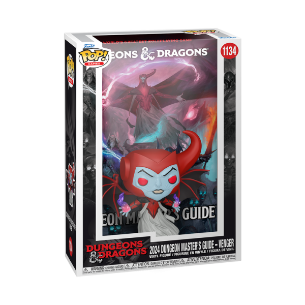 FUNKO POP! Vinyl Figur Comic Cover Games Dungeons and Dragons 2024 Dungeon Master Guide Venger 1134
