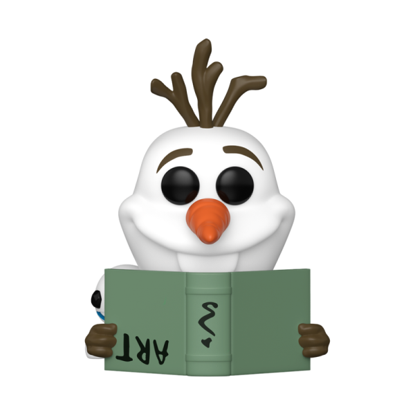 FUNKO POP! Vinyl Figur Disney Frozen Die Eiskönigin Olaf with Book 1802