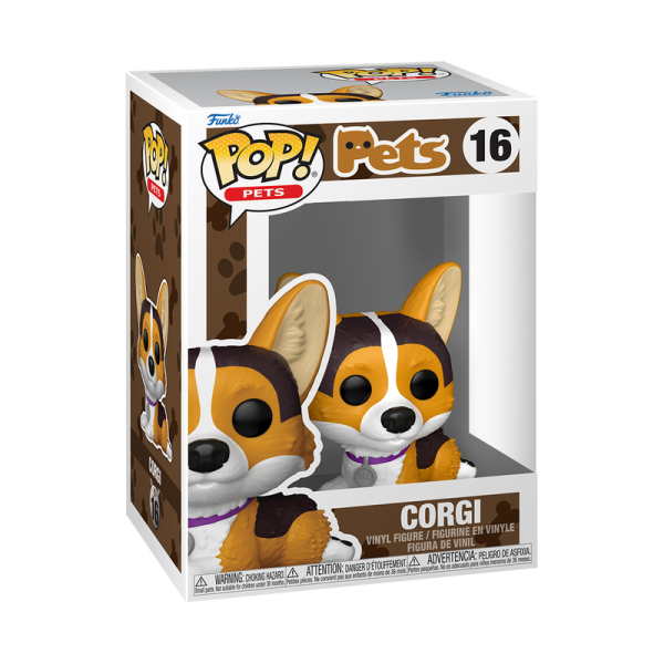 FUNKO POP! Vinyl Figur Pets Corgi 16