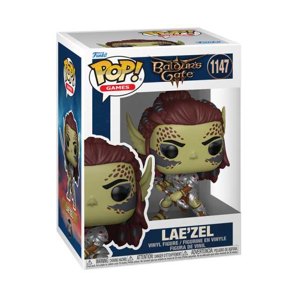 FUNKO POP! Vinyl Figur Games Baldurs  Gate 3 Laezel 1147