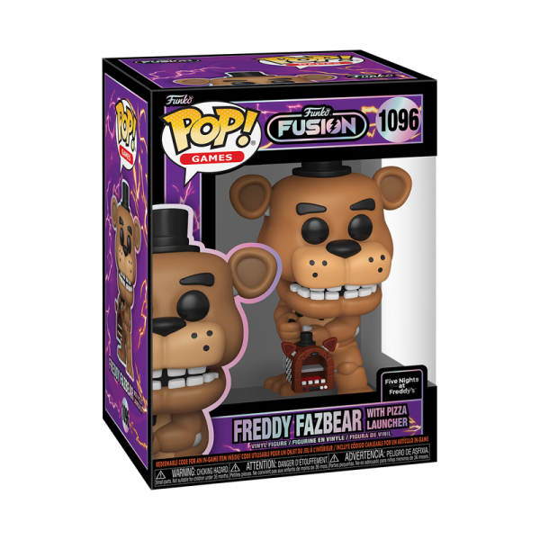 FUNKO POP! Vinyl Figur Games Fusion Freddy Fazbear with Pizza Launcher 1096 Chance of Chase