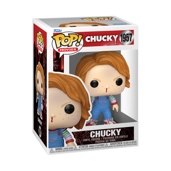 FUNKO POP! Vinyl Figur Movie Chucky Bloody 1957