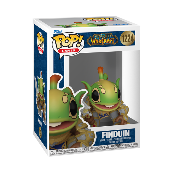 FUNKO POP! Vinyl Figur Games World of Warcraft Murloc Cosplay Finduin 1224