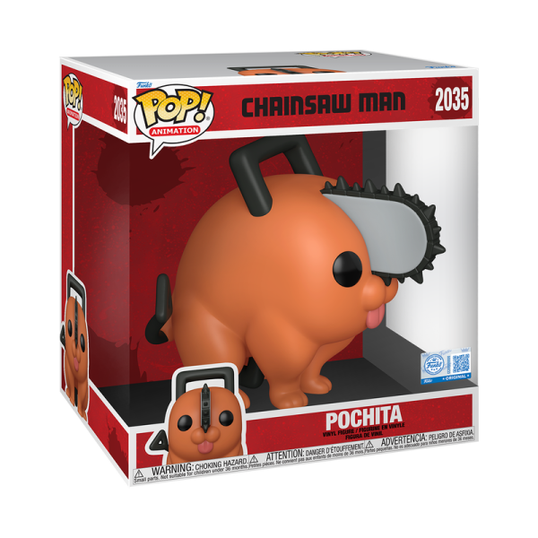 FUNKO POP! Vinyl Figur Animation Chainsaw Man Pochita 25cm 2035 Special
