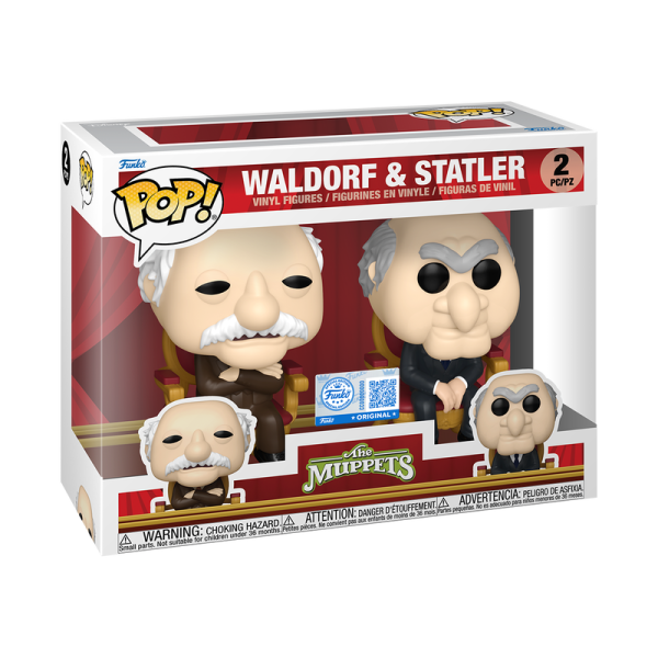 FUNKO POP! Vinyl Figur The Muppets Waldorf und Statler 2er Pack Special