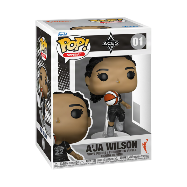 FUNKO POP! - Sports Basketball WNBA Las Vegas Aces Aja Wilson 01