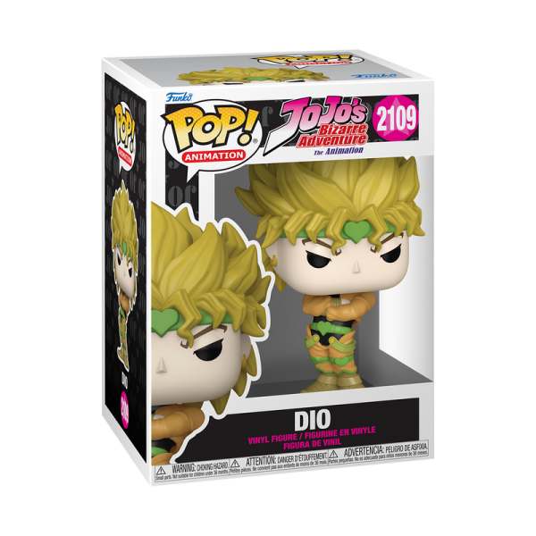 FUNKO POP! Vinyl Figur Animation Jojos Bizarre Adventure Dio 2109