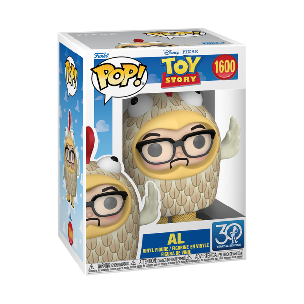 FUNKO POP! Disney Vinyl Figur  Toy Story 30th Anniversary AL Chicken Suit 1600